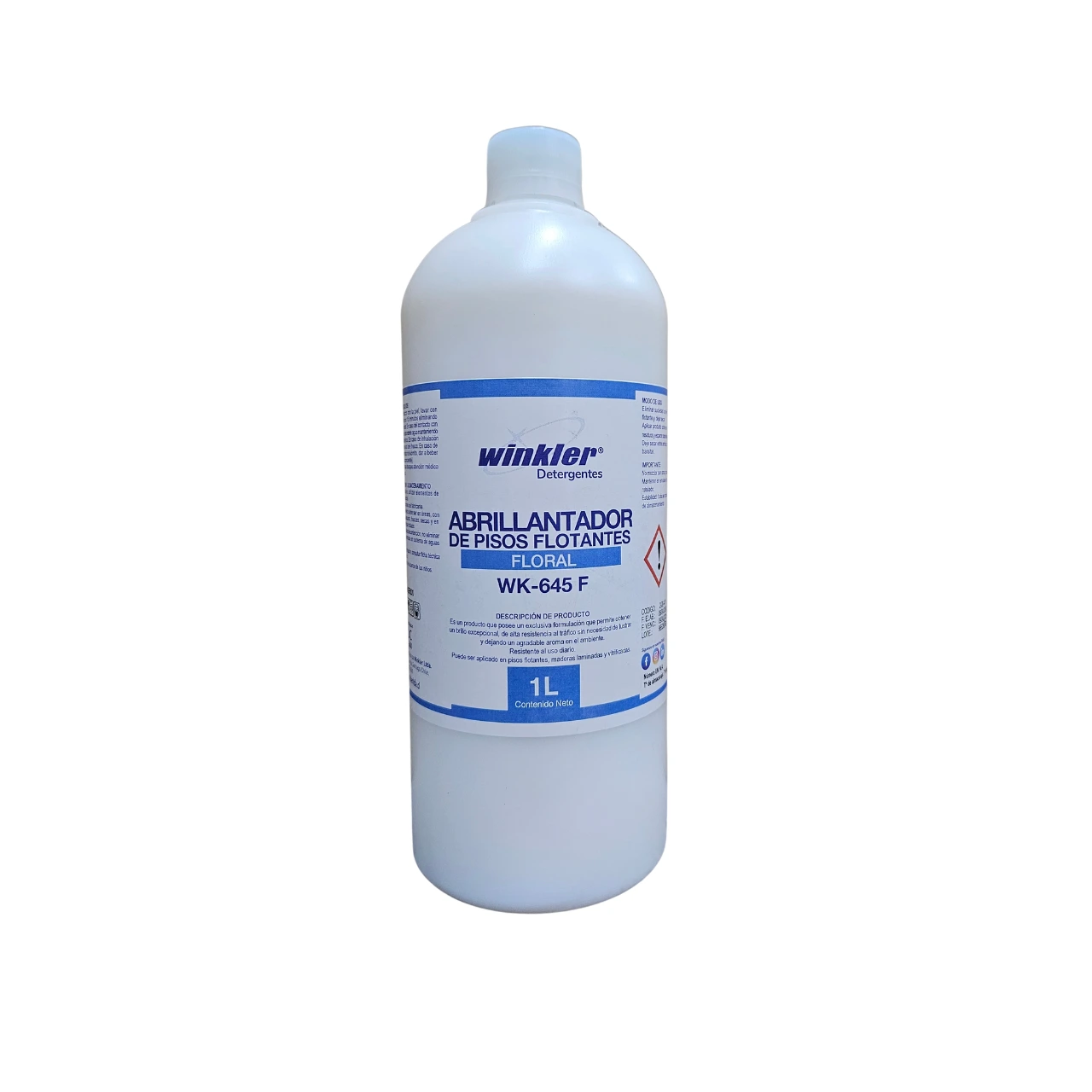 Abrillantador de Pisos Flotantes Floral - WK-645 F - 1 Litro