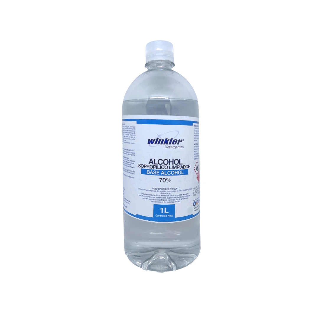 Alcohol Isopropilico 70% - 1 Litro Winkler