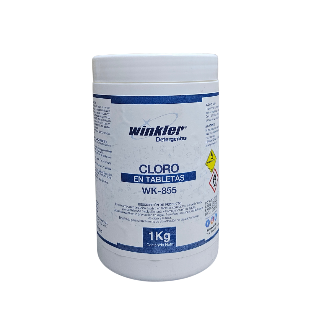 Cloro en Tabletas - Winkler - 1 Kilo
