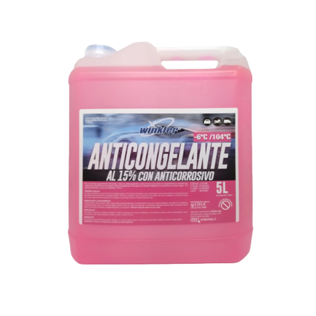 Anticongelante al 15% - WK-145 - 5 Litros